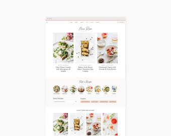 WordPress Theme Website Template for Food, Travel, & Lifestyle Bloggers | Mia | Kadence