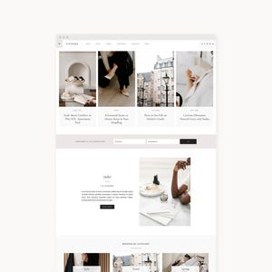 WordPress Theme Website Template for Lifestyle, Fashion, Travel, & Food Bloggers | Vivienne | Kadence