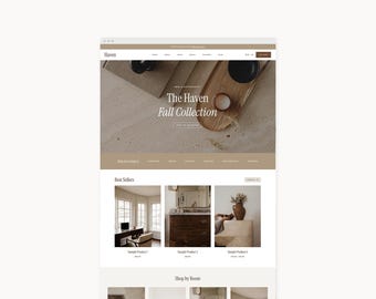 WordPress Theme Website Template for Shops, Businesses, & Coaches | Haven | Kadence