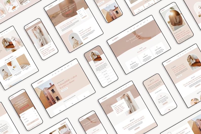 WordPress Theme Website Vorlage für Reisebus, Shops, & Dienstleister | Audrey | Kadenz Bild 4