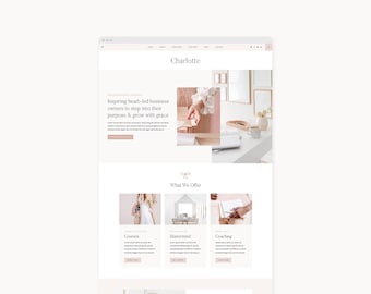 NOWOŚĆ! Szablon witryny WordPress dla trenerów, sklepów i dostawców usług | Charlotte | Kadence