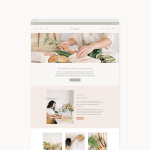 WordPress Theme Website Template for Coaches, Businesses, and Bloggers | Clover | Kadence