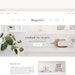 WordPress Theme - WordPress Ecommerce Theme - Fashion Theme - Genesis Theme - 'Magnolia' Instant Digital Download