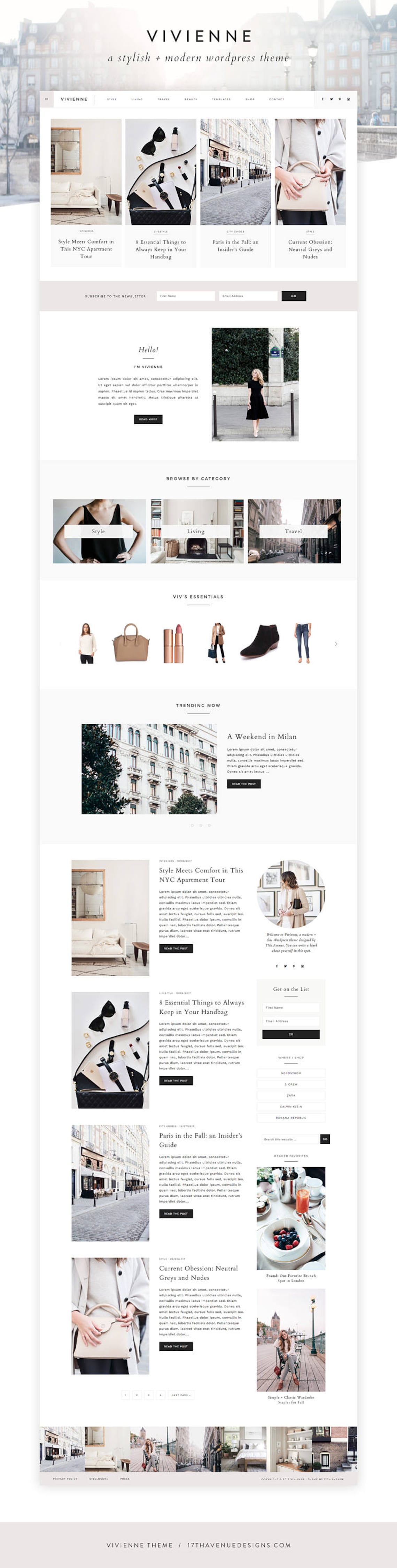 WordPress Theme  WordPress Ecommerce Theme  Photography image 0