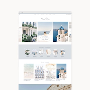 WordPress Theme Website Template for Travel, Food, & Lifestyle Bloggers | Mia | Kadence