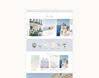旅行、グルメ、ライフスタイルブロガーのためのWordPressテーマウェブサイトテンプレート | Mia | Kadence