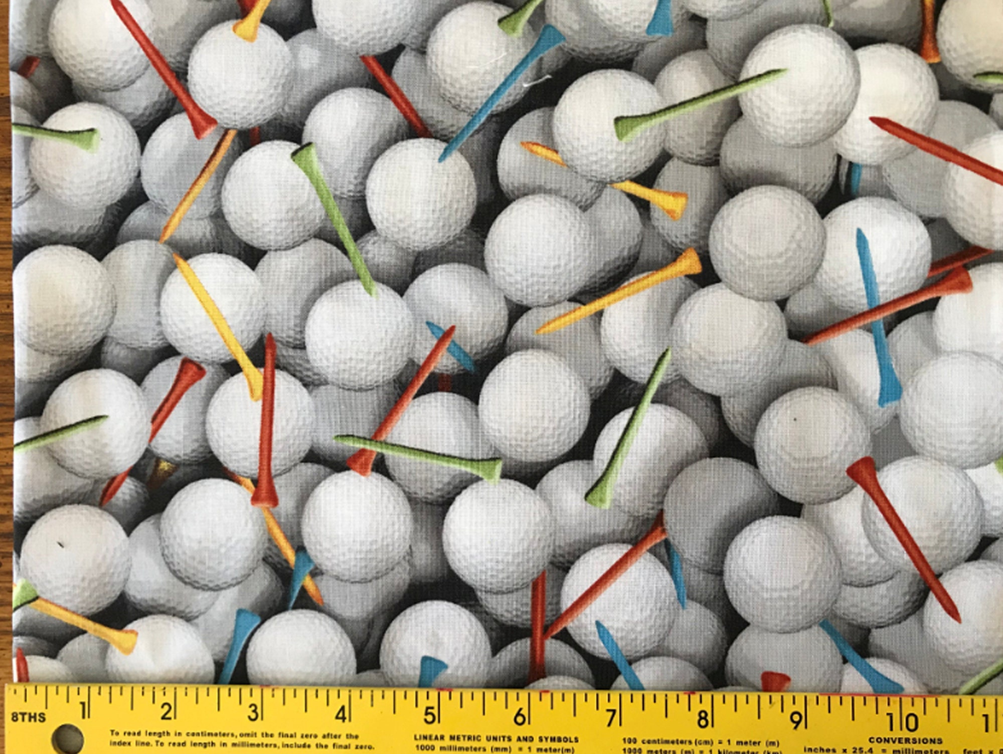 Golf 100 Cotton Fabric Golf Mask Fabric Fabric with Golf Etsy