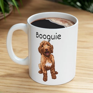 Dog Lover&#39;s Mug - Customize with Your Dog&#39;s Name and Image Cat&#39;s Lovers Ceramic mug 11 oz.