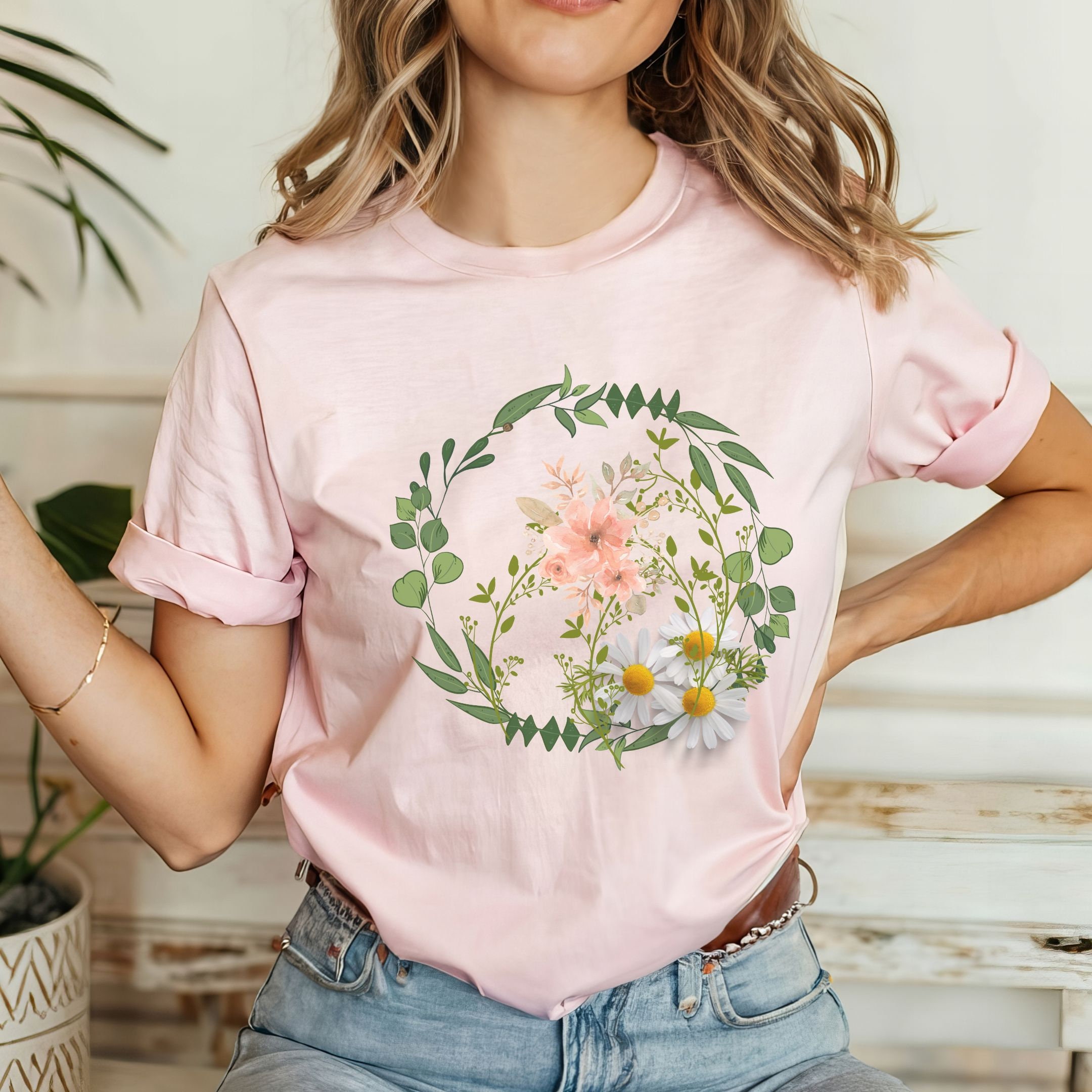 Flowers Lovers T-shirt, Wild Flower Shirt, Wildflower T-shirt