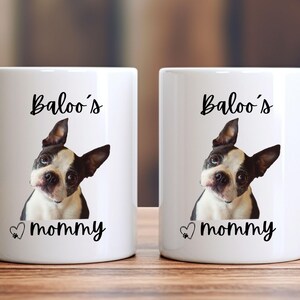 Custom Dog Mug, Dog Mom Gift, Dog Dad Gift with Pet Photo, Custom Pet Mug, Dog Lover Coffee Mug, Dog Face Mug, Pet Face Mug, Mother&#39;s Day