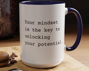 Positives Quotes Mug, Daily affirmations mug, gift for her, best friend tumbler, Mental health Gift, Inspirational Cup, Motivational Tea Mug