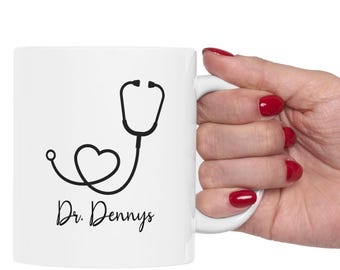 Taza personalizada de doctorado, taza personalizada de doctorado, "En realidad soy doctor", futuro doctor, doctorando, estudiante de doctorado, regalo de doctorado, regalo de enfermería