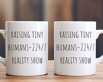 Funny Mom Ceramic Mug, Sarcastic Message Coffee Cup, Great Gift for Moms, Birthday Present, Mother's Day Gift, Kitchen Decor, Office Mug