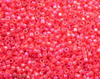 2mm 11-0407 Red Vermillion Opaque 20 Grams Japanese Miyuki 11//0 Seed Beads