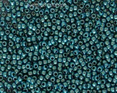 5237 - 8 0 Polychrome Blue Aqua Toho Seed Bead, 8 0 Toho Polychrome Blue Aqua Seed Beads, 8 0 Polychrome Blue Aqua Seed Beads, 15 Grams