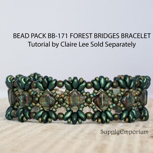 Bracelet Tutorial, Cuff Pattern, DIY Jewelry Pattern, Bridges Bracelet Tutorial, SEE NOTE image 10