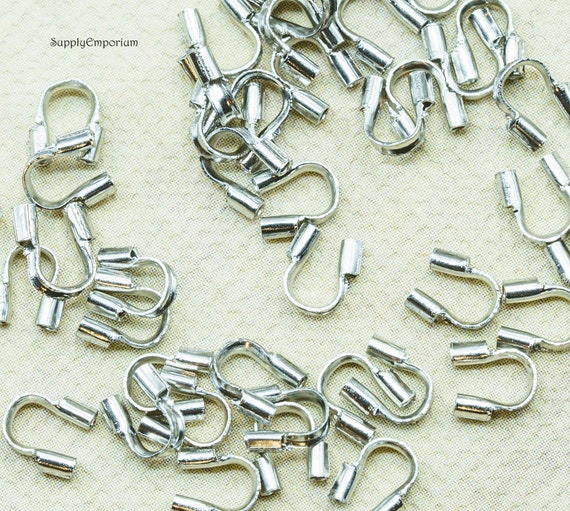 2595F 50 Stainless Wire Protectors, Stainless Wire Guards 