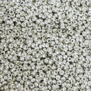 11-1051, Miyuki 22g Galvanized Silver 11-1051, Miyuki 22g Galvanized Silver