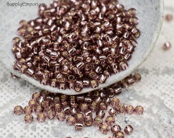 7072R (15g)   - 8/0 Toho Silver Lined Light Amethyst - Toho 8-26 Silver Lined Light Amethyst 8/0 Seed Beads