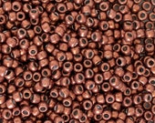 1897 S9 - 11 0 Toho Metallic Potter 39 s Clay Glass Seed Bead - 10 Grams - Toho Metallic Potters Clay 11 0 Seed Beads