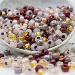 Thistle 6 Exclusive 6/0 Miyuki Seed Bead Mix - Miyuki Thistle 6/0 Mix - Exclusive Mix From SupplyEmporium, 7028  (15g)