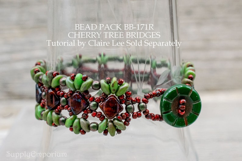 Bracelet Tutorial, Cuff Pattern, DIY Jewelry Pattern, Bridges Bracelet Tutorial, SEE NOTE image 9