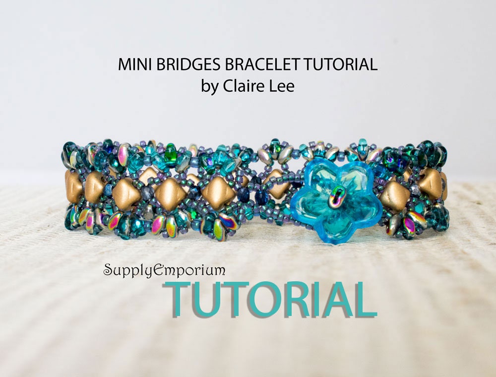 Mini Bridges Bracelet and Bridges Bracelet Tutorials by Etsy