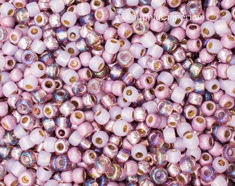 Exclusive 6/0 Antique Roses Toho Seed Bead Mix, Antique Roses 6/0 Toho Bead Mix, 6618   (15g)