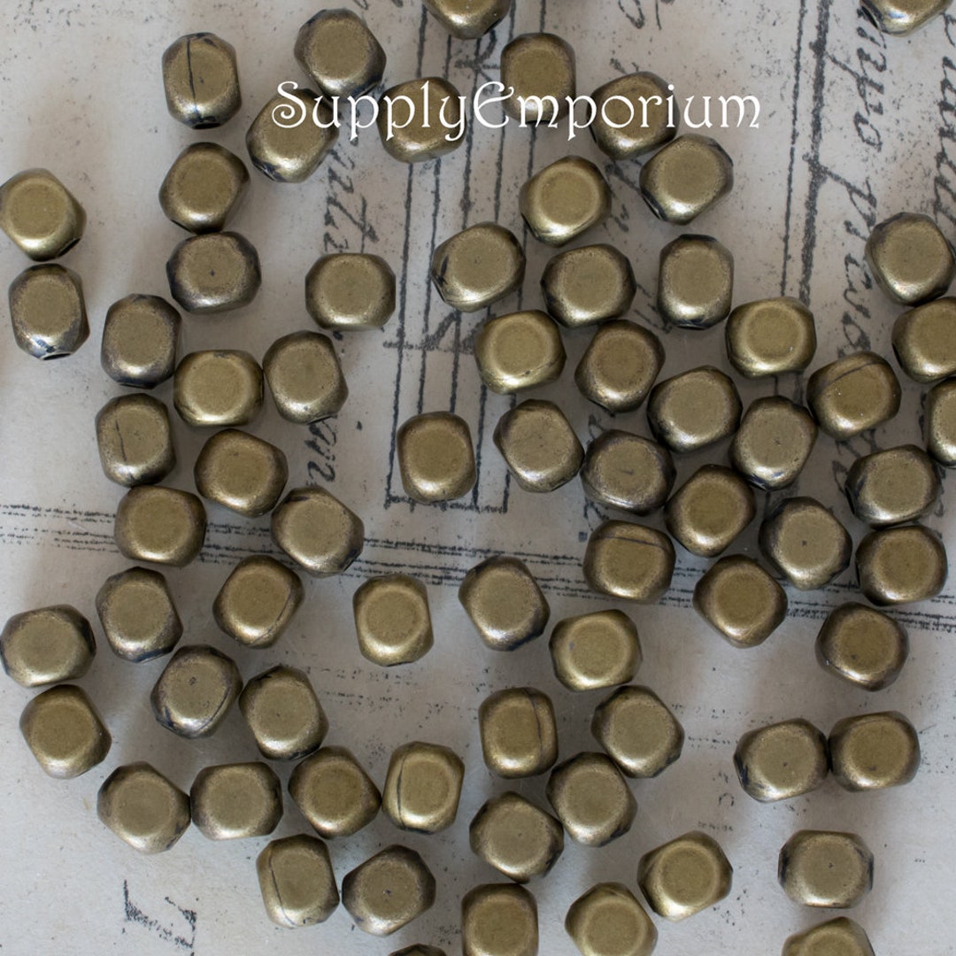 Metal Rounded Cube Metal Beads, Metal Cube Bead, 5mm Rounded Metal Cube Beads 5x5mm ...