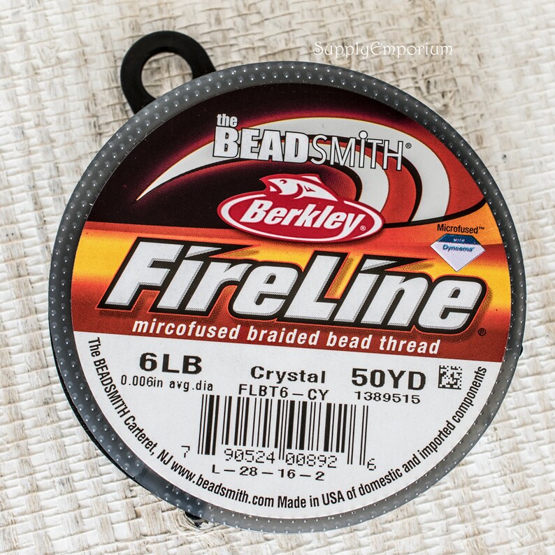 6 Lb Fireline Microfused Braided Bead Thread 6 Pound Fireline Etsy