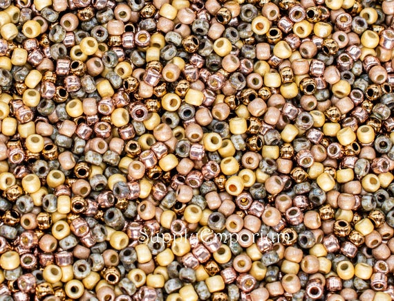 SIZE-11 BEACH BLANKET MIX Delica - Miyuki Seed Beads
