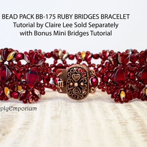 Bracelet Bead Packs, DIY Bracelet, Beaded Bracelet Supplies, Ruby Bridges Bracelet Bead Pack BB175