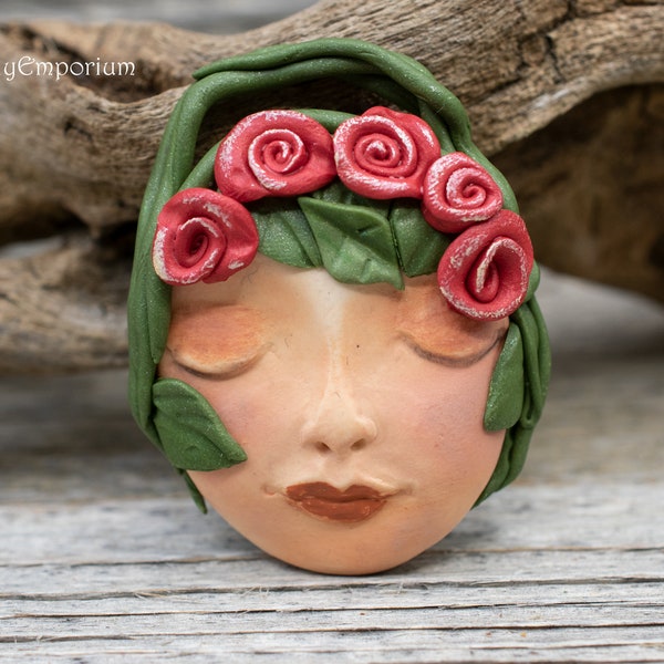 Polymer Clay Face Etsy