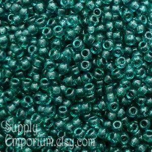 8-2405, Miyuki 22g Transparent Teal 8-2405, Miyuki 22g Transparent Teal