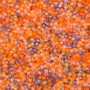 DB2062 11/0 Miyuki Delica Seed Beads  - Luminous Mix 2 Delica Bead DB-2062 - 5 Grams