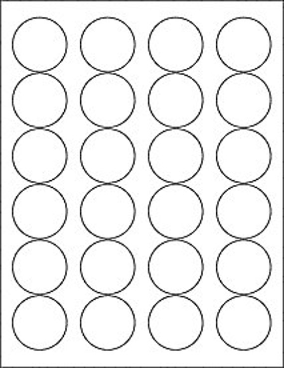1.67\ graphic relating to Circle Printable Stickers titled 1.67\