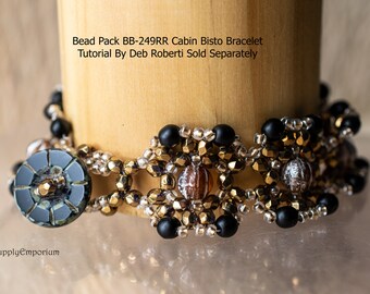 Bracelet Bead Pack, DIY Bracelet, Beaded Bracelet Supplies, Cabin Bistro Bracelet Bead Pack BB249