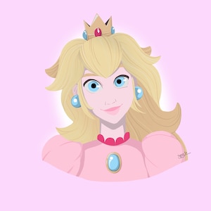 Princess Peach/Mario/Super Mario Bros/Nintendo/Video Game Character