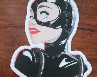 Catwoman Die-Cut Sticker/Batman/Selina Kyle/DC Comics/Decal