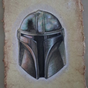 Mandalorian/Star Wars/This is the way/Ink Illustration