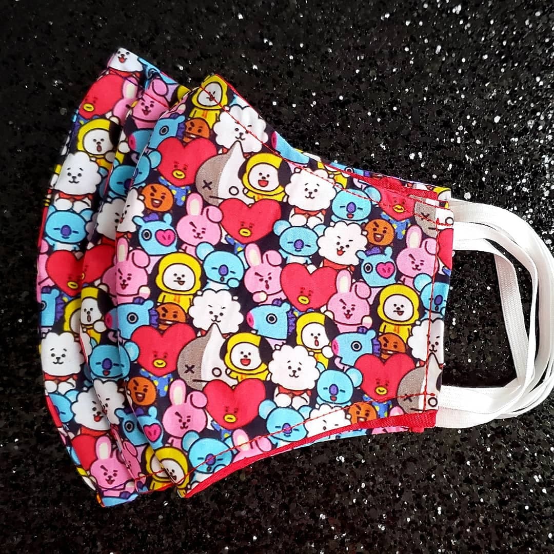 BTS Face Masks Etsy