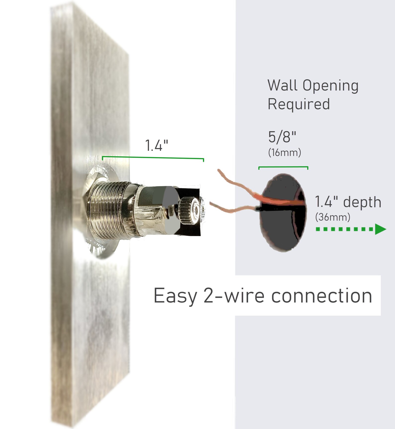 LED Doorbell Replacement Button Set of 2 Etsy