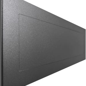 Fessura per la posta moderna a filo porta, larga 28 cm (11 pollici).