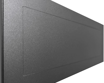 Modern Flush Door Mail Slot 11" wide
