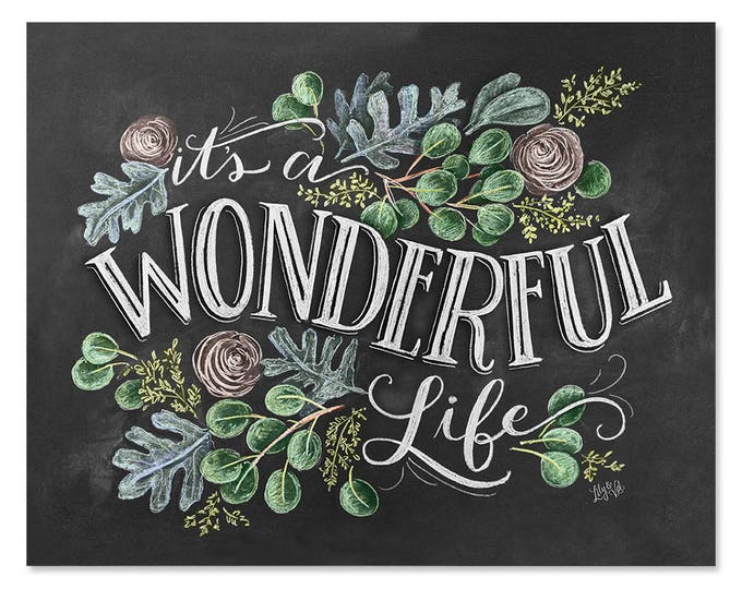 It's A Wonderful Life Print - Etsy