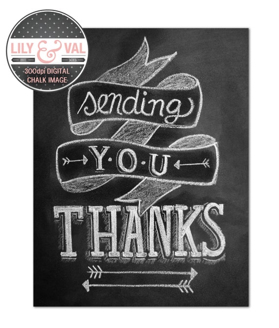 Items similar to Digital Chalk Image - Arrow Card - DIY Chalkboard ...