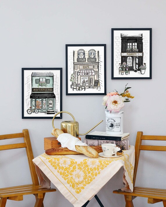 Pair of Matted Photo Prints by Nancy Adam