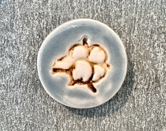 Cotton Magnet, Handmade Stoneware
