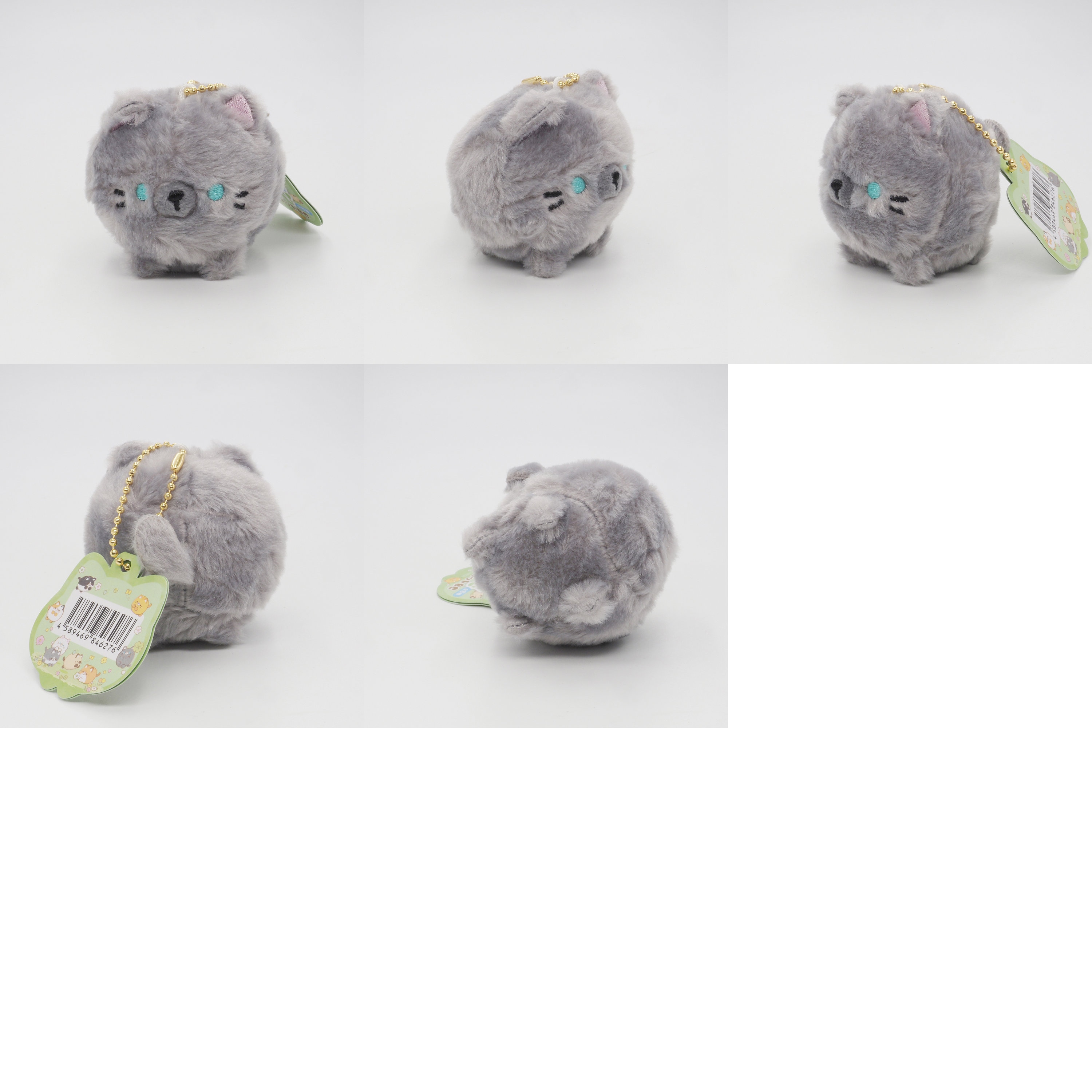 RESTOCKED! 01-08 Manmaru Da Nyan Cat by YELL Japan Plush Keychain