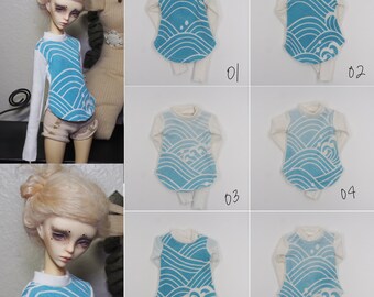 2022-001 Swan20 Designs Top shirt Doll Chateau slim MSD Doll BJD Dollfie